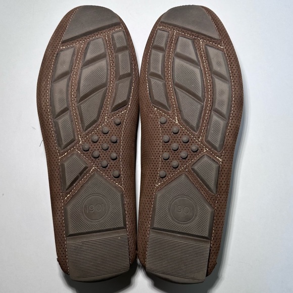 Nordstrom 1901 Perforated Leather Driving Moccasins - Size 10 M - Picture 6 of 9